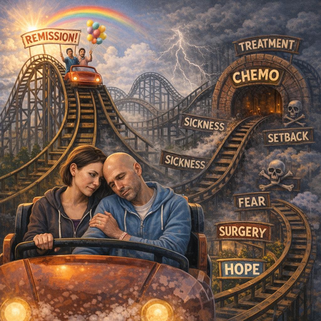 The Cancer Life Rollercoaster